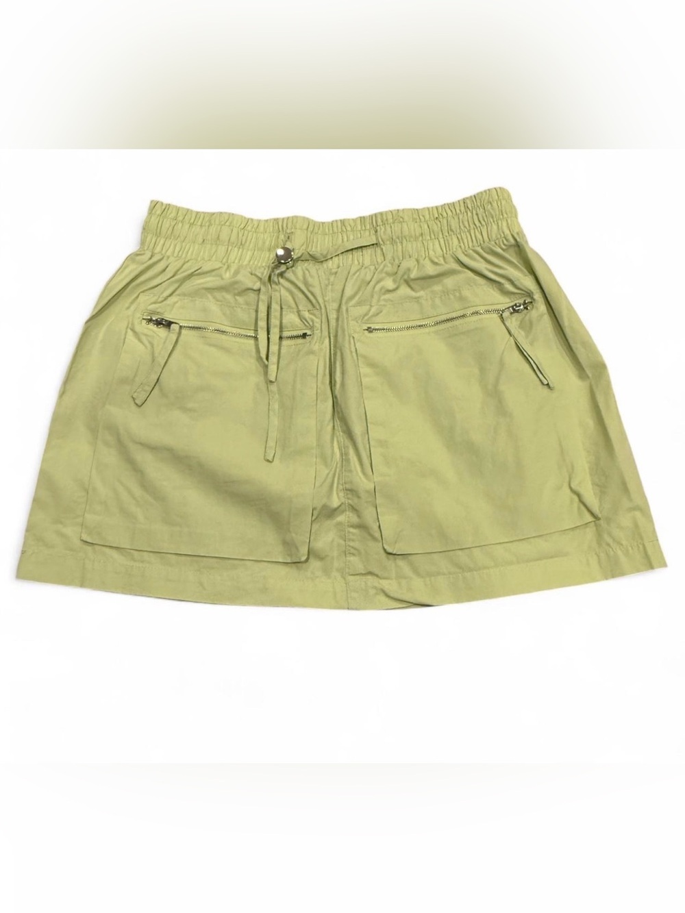 Forever 21 Olive Green Drawstring Cargo Skirt